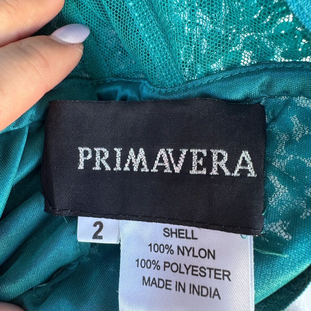 Primavera Teal Dress